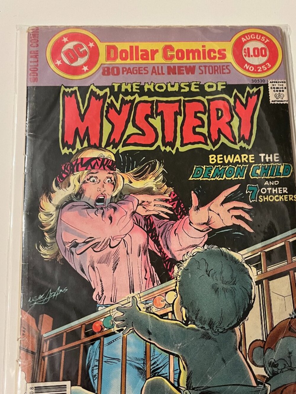 Vintage 1977 DC House of Mystery #253 Comic Book